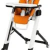 Peg Perego Hochstuhl Siesta Follow Me, Arancia (Kunstleder)