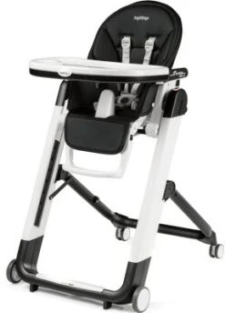 Peg Perego Hochstuhl Siesta Follow Me, Licorice (Kunstleder)