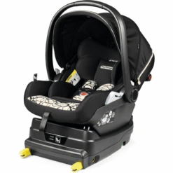 Peg Perego Babyschale Primo Viaggio Lounge Graphic Gold Inklusive I-Size Base Schwarz