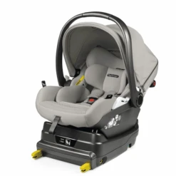 Peg Perego Babyschale Primo Viaggio Lounge Moonstone Inklusive I-Size Base Schwarz
