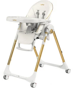 PEG PEREGO Hochstuhl Prima Pappa Follow Me, Gold