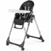 Peg Perego Hochstuhl Prima Pappa Follow Me Hightech-Licorice Lederimitat