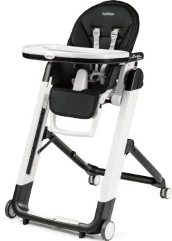 PEG PEREGO Hochstuhl Siesta Follow Me, Licorice (Kunstleder)